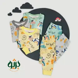 فروش آنلاین بلوز شلوار راحتی بچگانه 220016 در 4 سایز