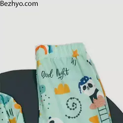 فروش آنلاین بلوز شلوار راحتی بچگانه 220016 در 4 سایز