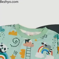 فروش آنلاین بلوز شلوار راحتی بچگانه 220016 در 4 سایز