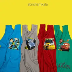 ست لباس زیر بچگانه 170021، دارای رنگ بندی متنوع، جنس نخی