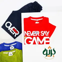 خرید و قیمت تی شرت شلوارک پسرانه طرح آدیداس در 2 سایز