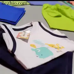 خرید و قیمت ست تاپ شلوارک پسرانه در 5 رنگ و دو سایز از بژیو