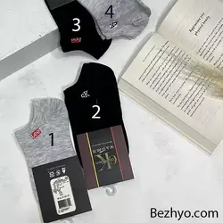 جوراب مچی مردانه (کد 120034) | بژیو