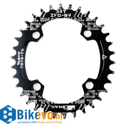 سینی طبق مثبت-منفی بیضی SNAIL Chainring BCD96 Oval