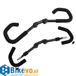 فرمان پروانه ای تنظیم شو RIDERACE 90degree folding bicycle butterfly handlebar