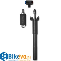 تلمبه دستی با آداپتور باد CUBE RACE HYBRID HP Pump CO2 black