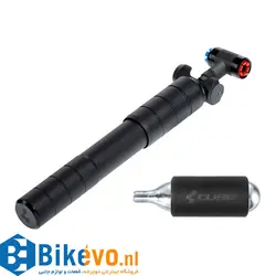 تلمبه دستی با آداپتور باد CUBE RACE HYBRID HP Pump CO2 black
