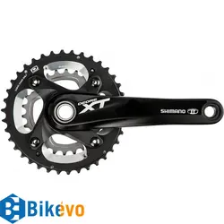 طبق قامه 10سرعته Shimano XT FC-M785 Hollowtech II Crankset 175mm - فروشگاه دوچرخه حرفه ای بایکیوو Bikevo.nl