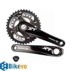 طبق قامه 10سرعته Shimano XT FC-M785 Hollowtech II Crankset 175mm - فروشگاه دوچرخه حرفه ای بایکیوو Bikevo.nl