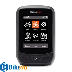 کامپیوتر دوچرخه سواری Xplova X3 GPS Cycling Computer Full Bundle
