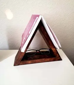 بوک مارک ایستاده چوبی کتاب (نشان لای کتاب)