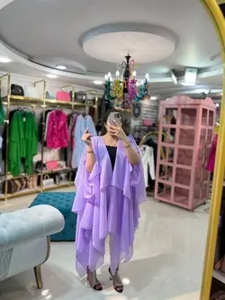 مانتو مزونی طرح بهار( کد 4607)