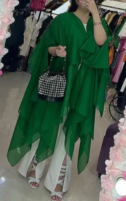 مانتو مزونی طرح بهار( کد 4607)