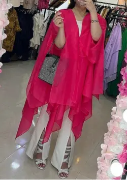 مانتو مزونی طرح بهار( کد 4607)