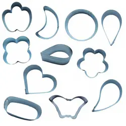 کاتر شیرینی پزی مدل Leblebi-05 مجموعه 10 عددی