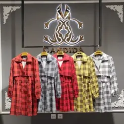 مانتو مازراتی کمرکش چاپی