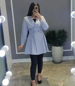 مانتو لنین کمرکش