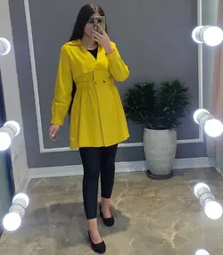 مانتو لنین کمرکش