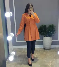 مانتو لنین کمرکش