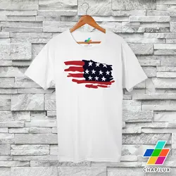 تیشرت طرح پرچم آمریکا