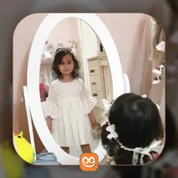 آینه اتاق کودک مدل قدی