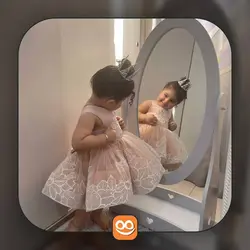 آینه اتاق کودک مدل قدی