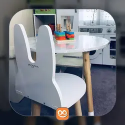 میز کودک چوپا مدل گرد