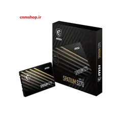 حافظه SSD ام اس آی مدل MSI SPATIUM S270 120GB - فروشگاه اینترنتی ندای موثق