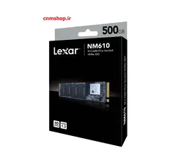 حافظه SSD لکسار مدل Lexar NM610 500GB M.2 NVMe - فروشگاه اینترنتی ندای موثق