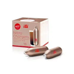 کپسول شارژ دستگاه نیترو کافی ISI بسته 16 عددی | تاکسی قهوه | مرجع تخصصی مقایسه و خرید قهوه