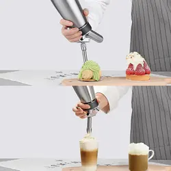 گل خامه ساز استیل نیم لیتری آیس برگ