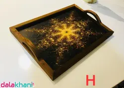 سینی چوب ترمو برند زینو کد طرح H