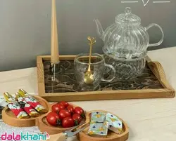 سینی چوب ترمو برند زینو کد طرح P