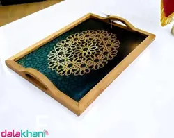 سینی چوب ترمو برند زینو کد طرح F