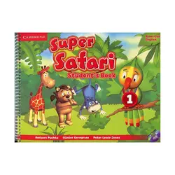 کتاب سوپر سافاری American Super Safari 1 SB+WB+CD+DVD