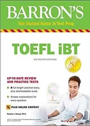 Barrons TOEFL iBT 16th +DVD