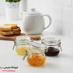بانکه مربا خوری ایکیا مدل KORKEN بسته ۳ تایی