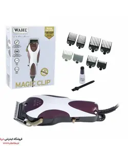 ماشین اصلاح سر و صورت مجیک کلیپ سیم دار وال مدل Wahl Professional 5-Star Magic Clip 8451