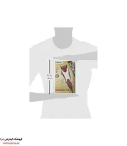 ماشین اصلاح سر و صورت مجیک کلیپ سیم دار وال مدل Wahl Professional 5-Star Magic Clip 8451