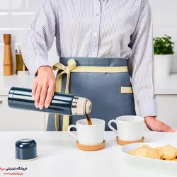 فلاسک استیل وکیوم ایکیا مدل HÄLSA رنگ آبی