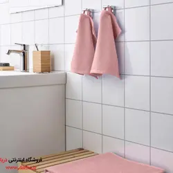 حوله ایکیا مدل KORNAN بسته چهار تائی صورتی