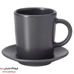 فنجان و نعلبکی اسپرسو خوری ایکیا مدل DINERA