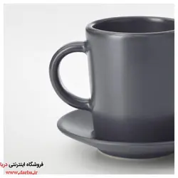 فنجان و نعلبکی اسپرسو خوری ایکیا مدل DINERA