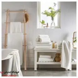حوله ایکیا مدل HAREN بسته چهار تائی سفید