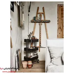 ترولی ایکیا مدل RASKOG رنگ مشکی