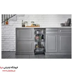 ترولی ایکیا مدل RASKOG رنگ مشکی
