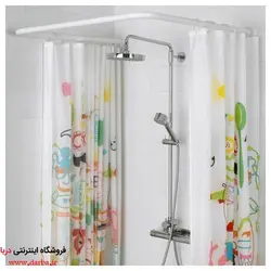 میله پرده حمام ایکیا مدل VIKARN
