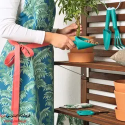 پیشبند آشپزی ایکیا مدل SILVERPOPPEL