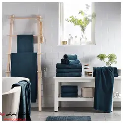 حوله دست آبی ایکیا مدل VAGSJON بسته چهار تایی