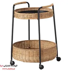 ترولی چرخ دار ایکیا مدل LUBBAN